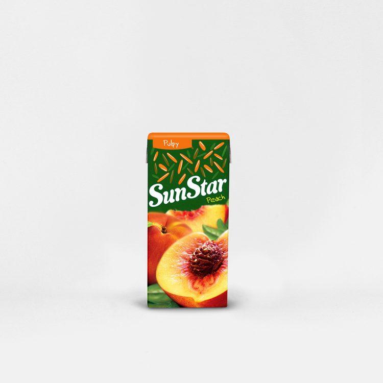 آبمیوه پالپی هلو 200ml سان استار