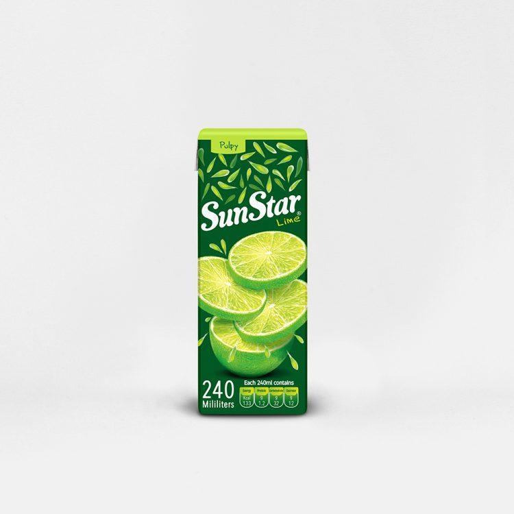 آبمیوه پالپی لیمو 240ml سان استار