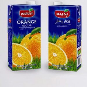 نکتار پرتقال 1 لیتری تتراپک - پدیده