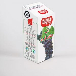 آبمیوه انگور قرمز 200cc تتراپک اج – پدیده